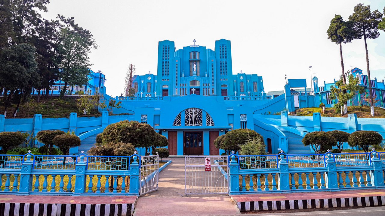 Cathedral Church of Shillong, a stunning example of neo-Gothic architecture
